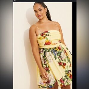 Maeve Anthropologie Fit and Flare Mini Dress